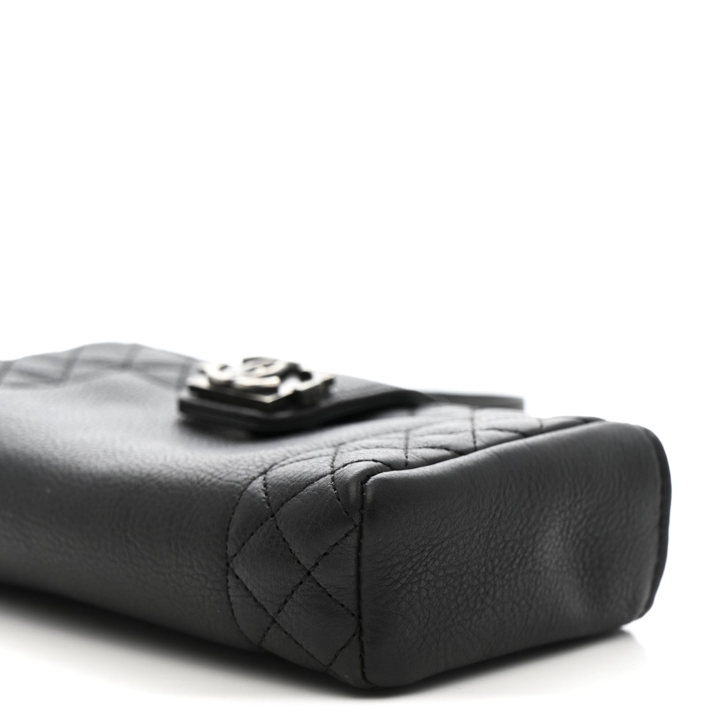 Calfskin Boy Reverso Mini Pochette Black