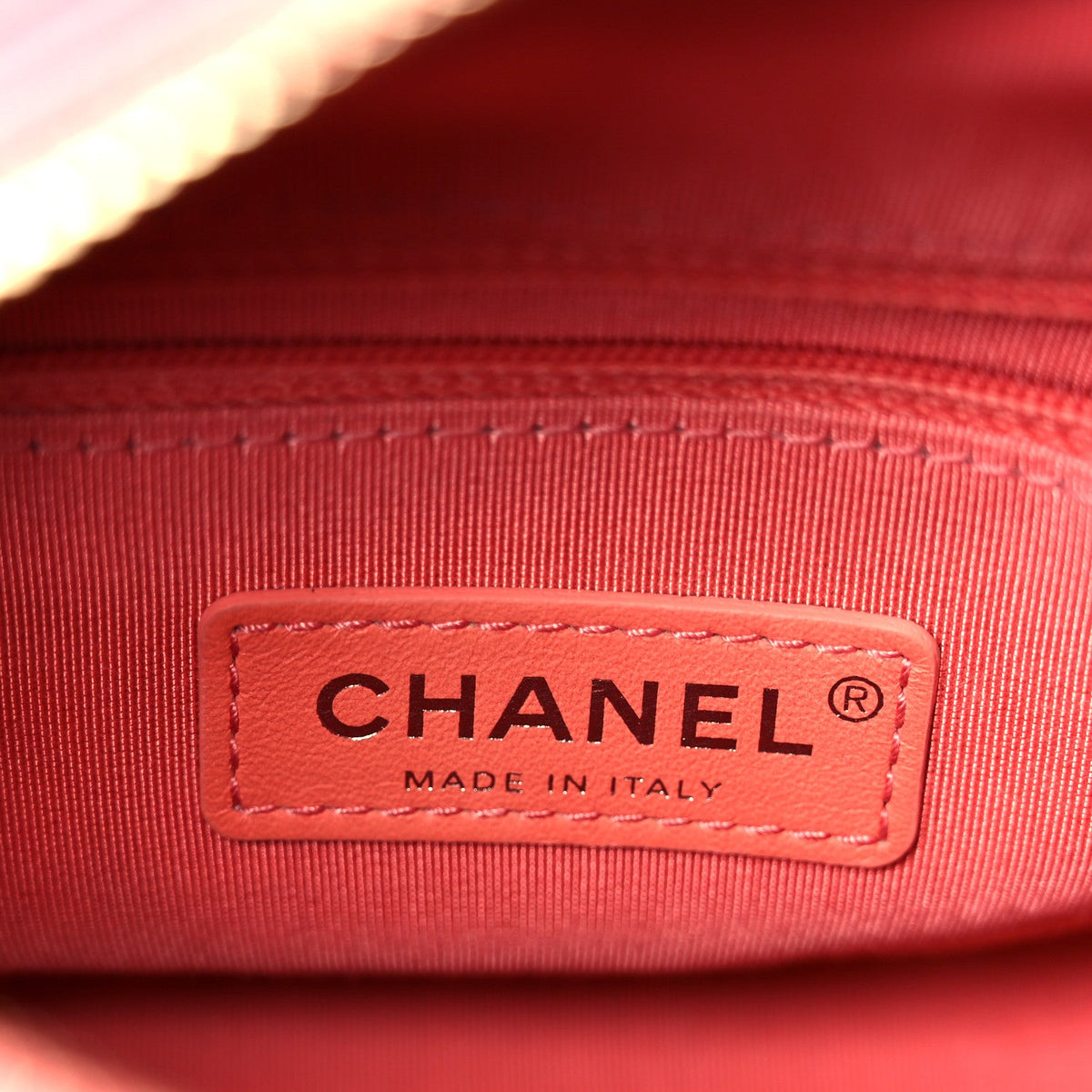 Aged Calfskin Quilted Small Gabrielle Hobo Pink