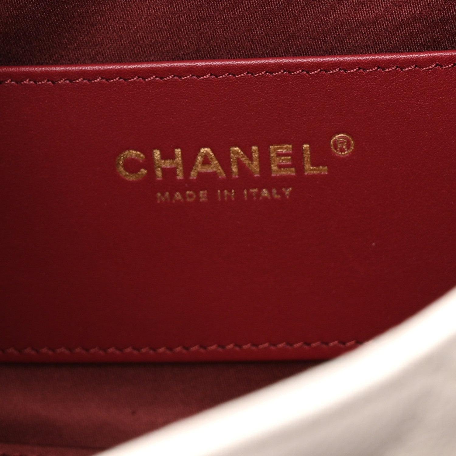 Caviar Quilted Mini Chanel 25 Handbag White
