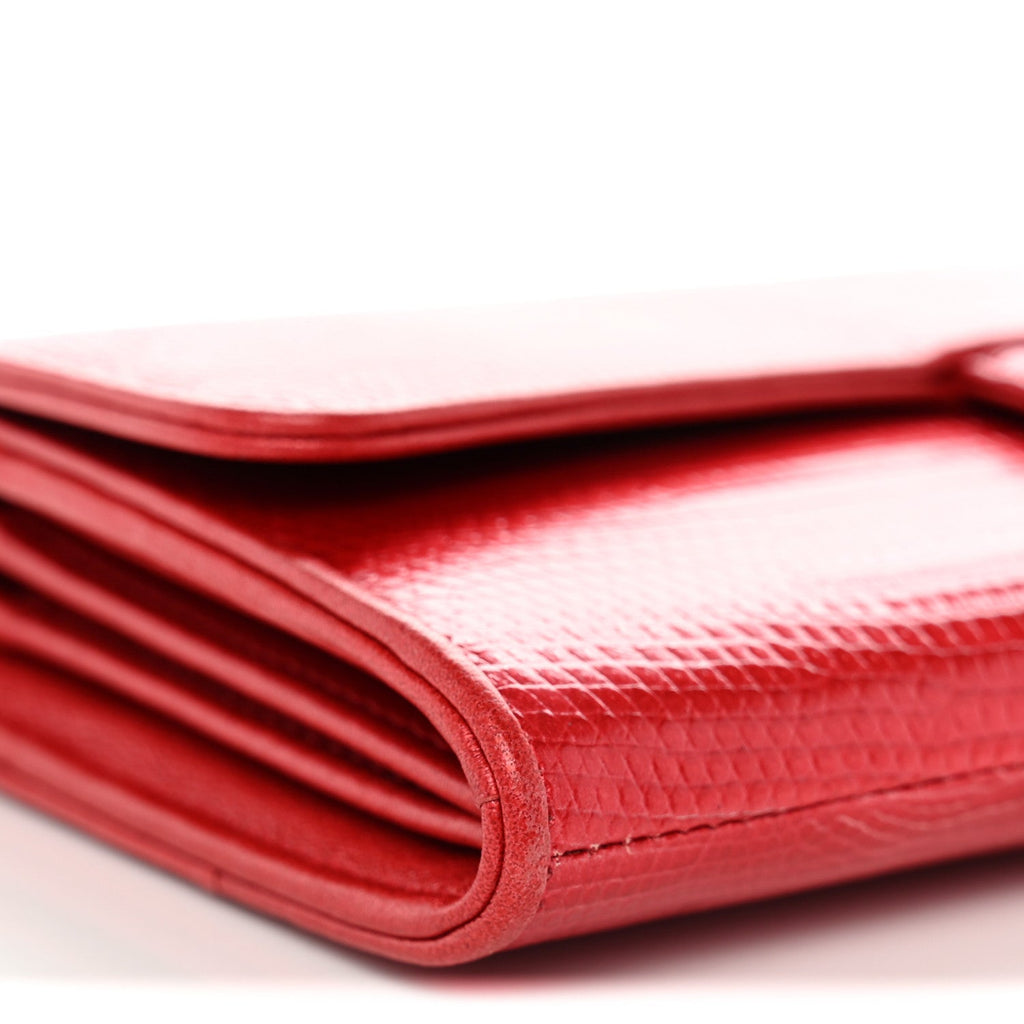 Lizard Wallet On Chain WOC Red