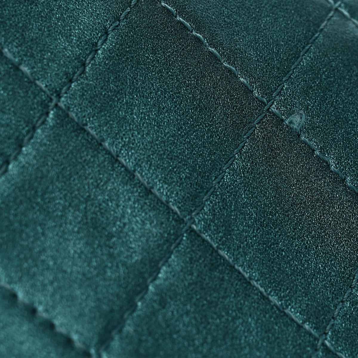 Metallic Calfskin Quilted 2.55 Reissue Flap 227 Turquoise