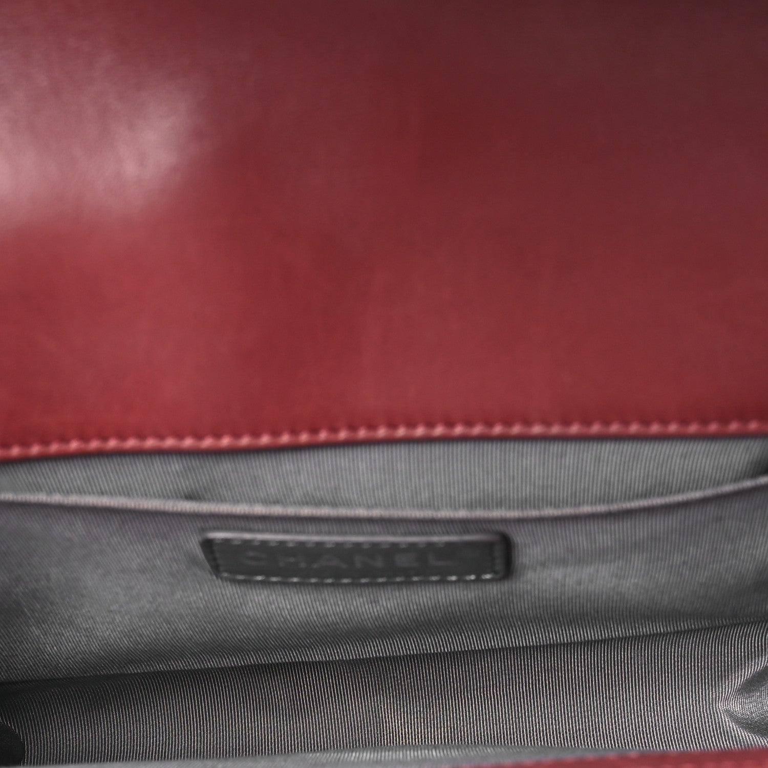 Lambskin Quilted Medium Boy Flap Dark Pink