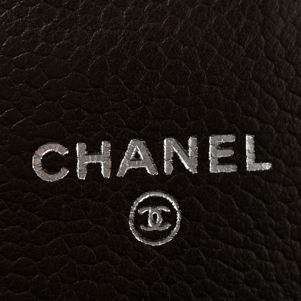 Caviar Half Moon Wallet On Chain WOC Brown