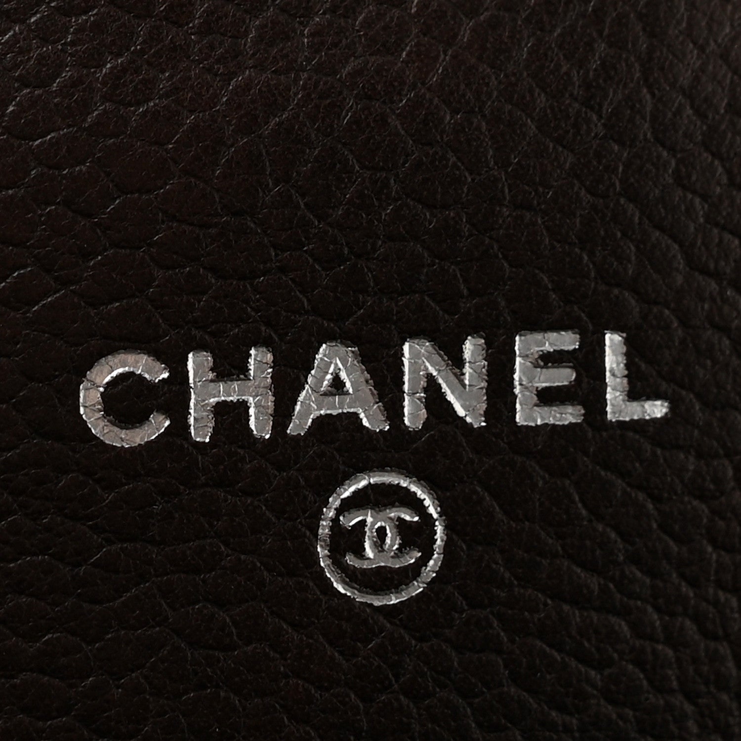 Caviar Half Moon Wallet On Chain WOC Brown