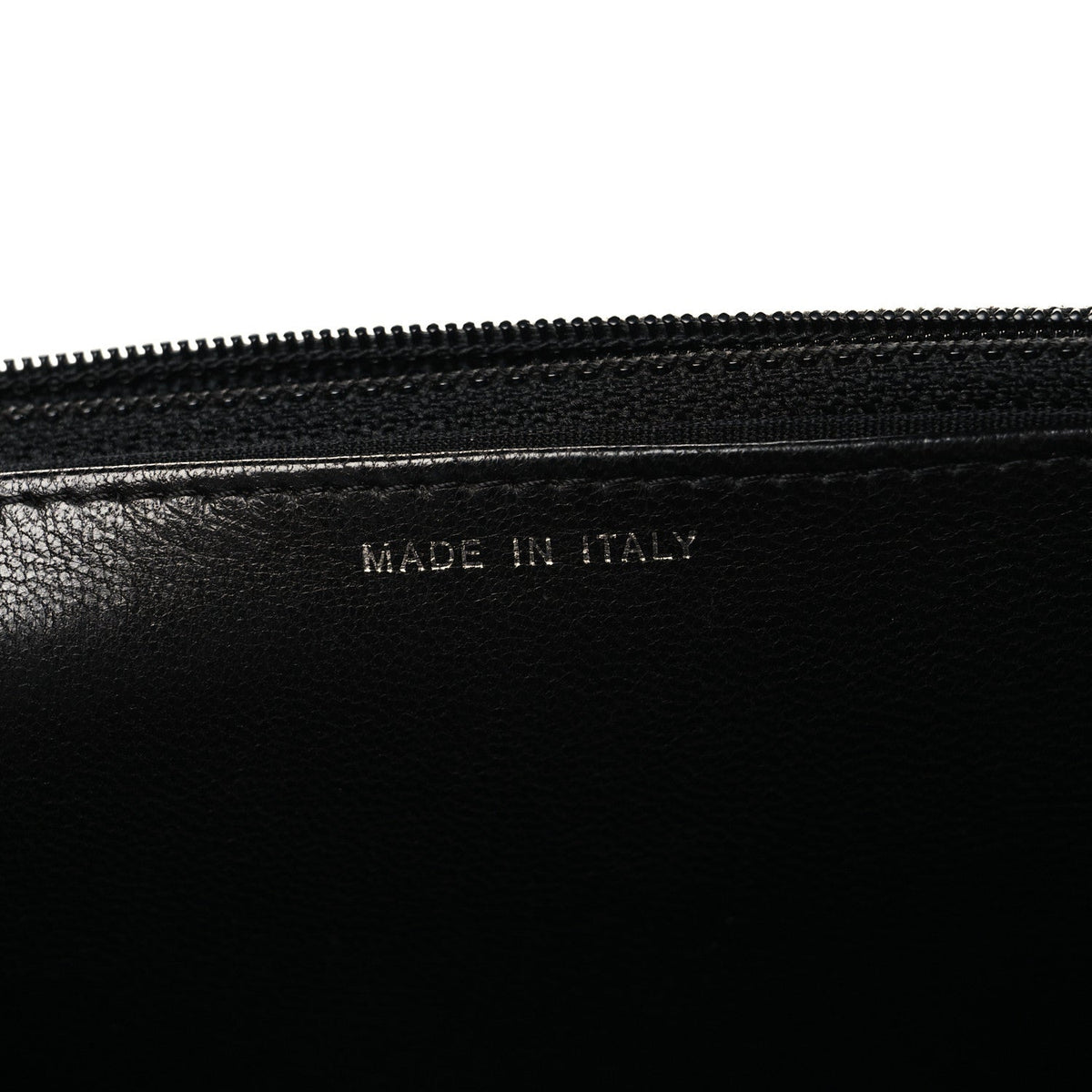 Lambskin Quilted Boy Wallet On Chain WOC Black