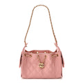 Caviar Quilted Mini Chanel 25 Handbag Pink