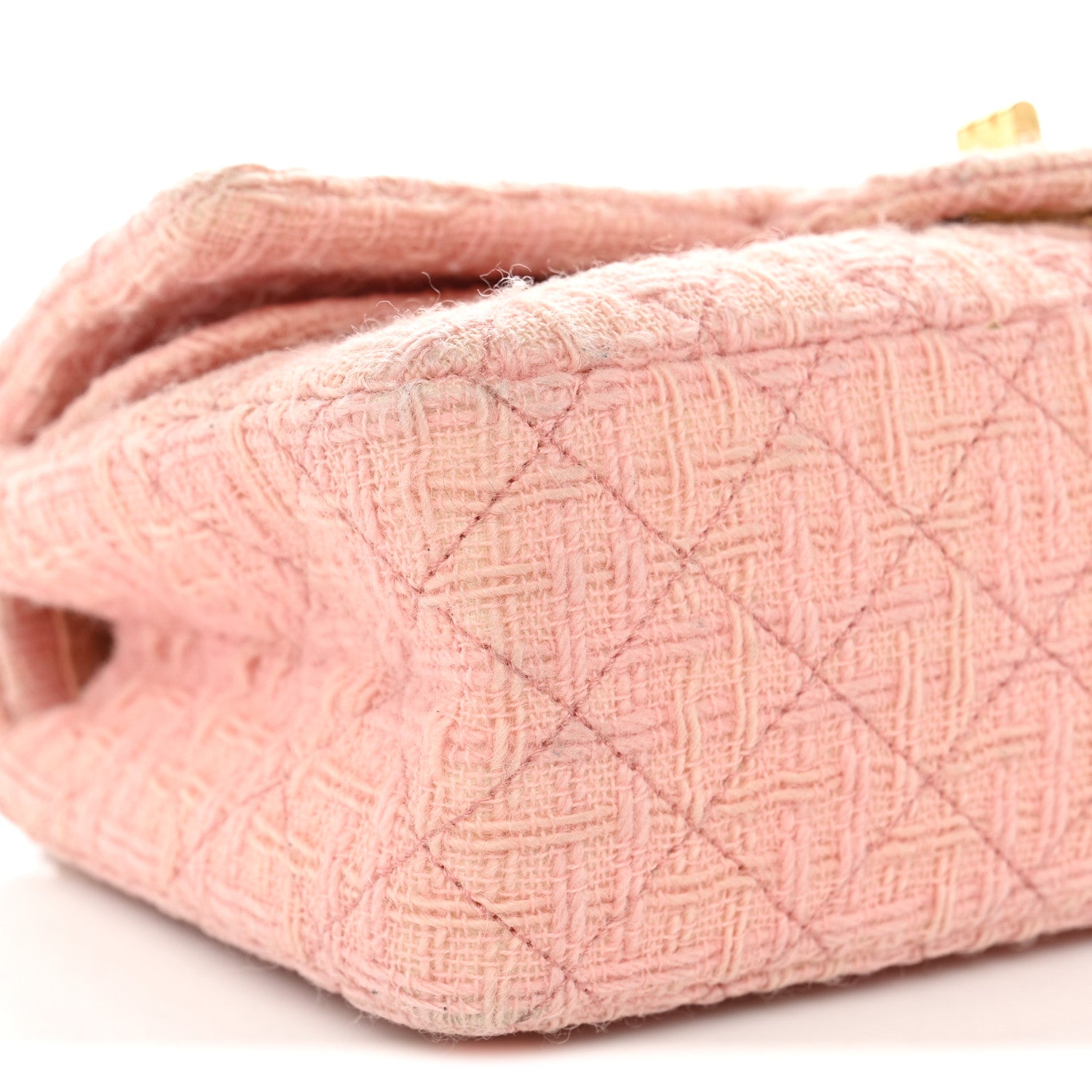 Wool Tweed Quilted 2.55 Reissue 225 Flap Light Pink