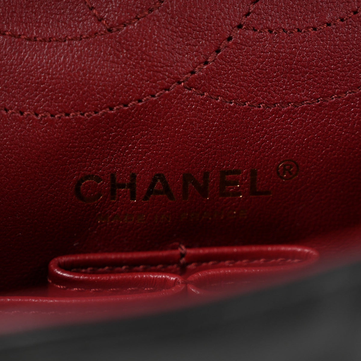 Lambskin Quilted Crush 2.55 Reissue 225 Flap Black