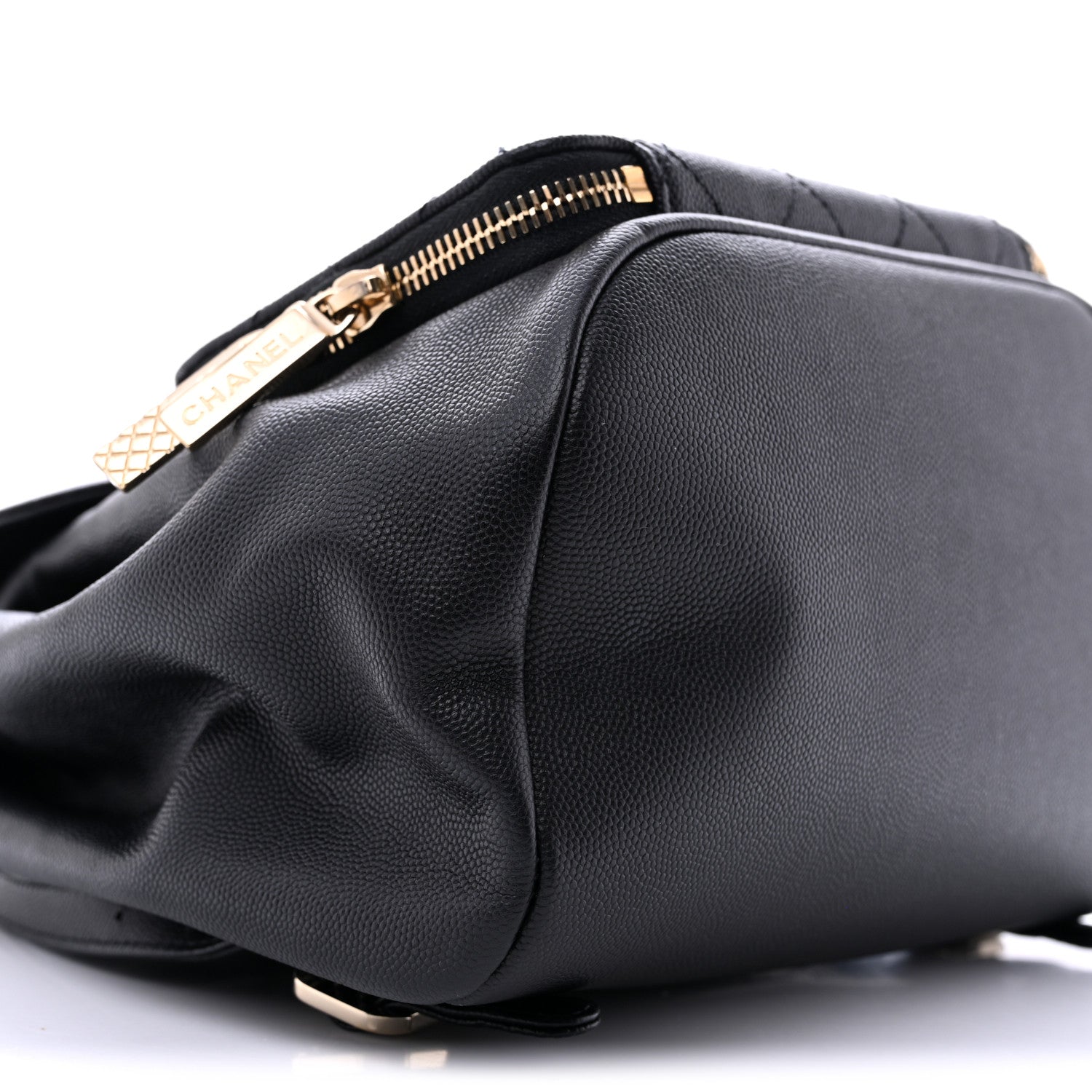 Caviar Quilted Business Affinity Backpack Black