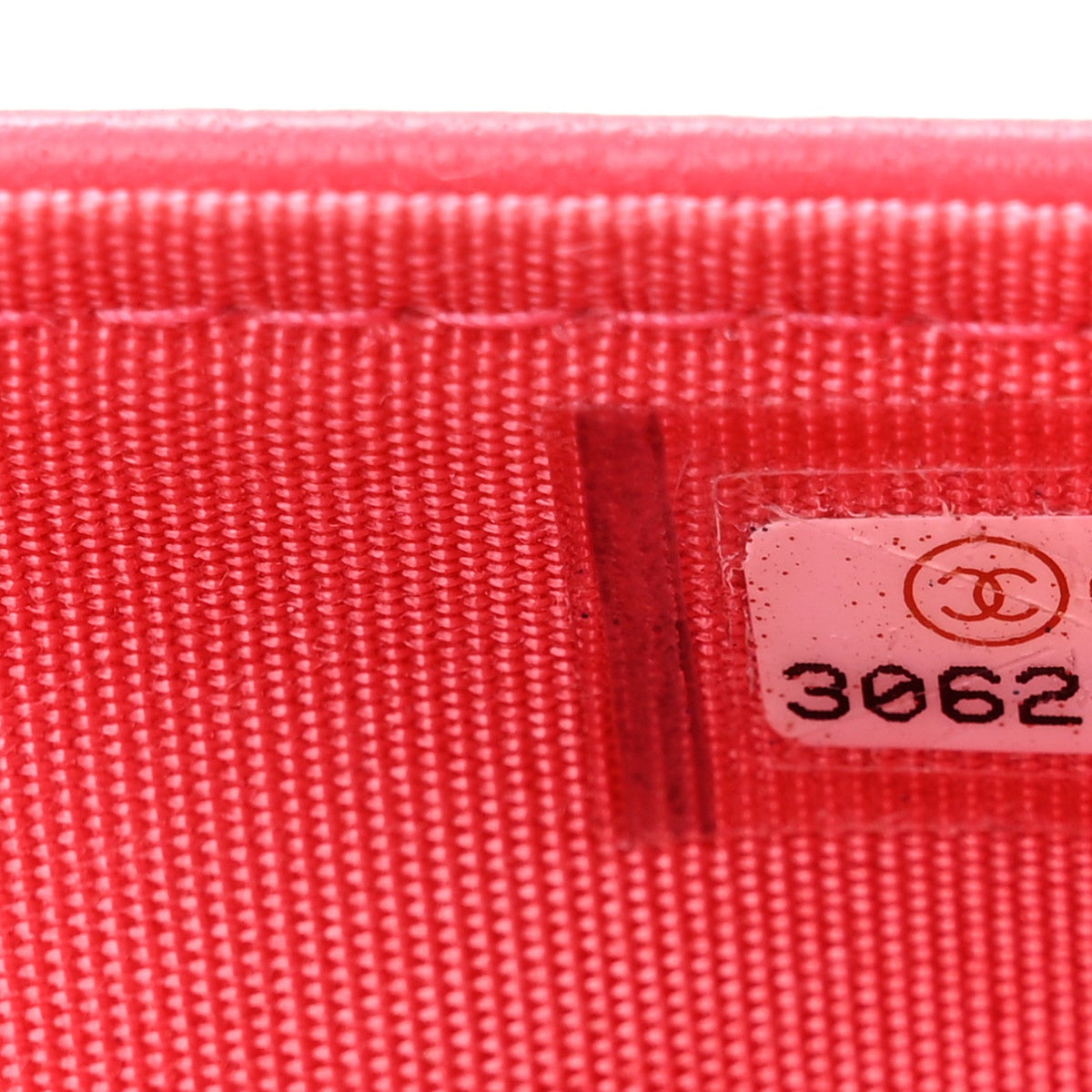 Lambskin Quilted Trendy CC Wallet On Chain WOC Pink