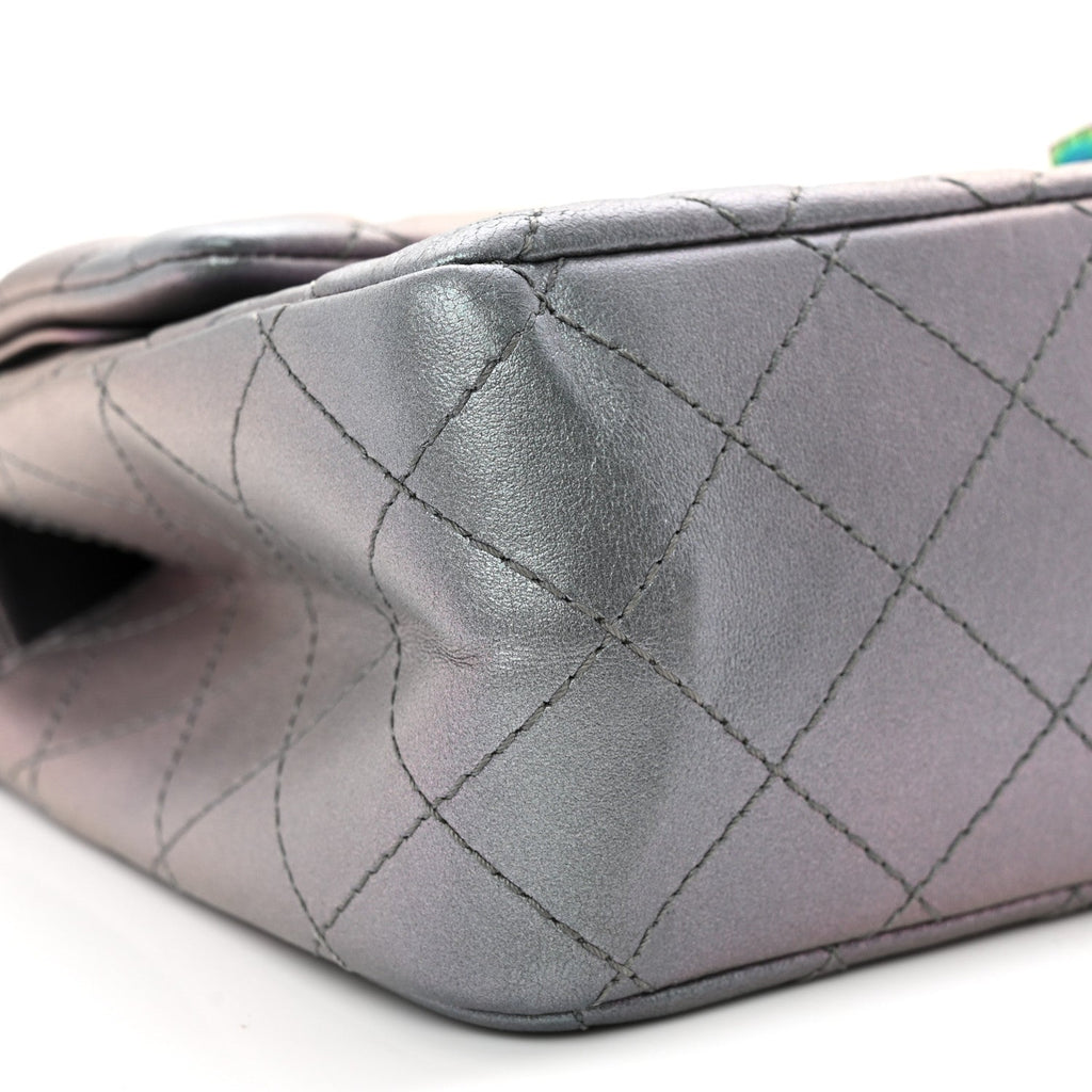 Iridescent Lambskin Quilted 2.55 Reissue 226 Flap Light Purple