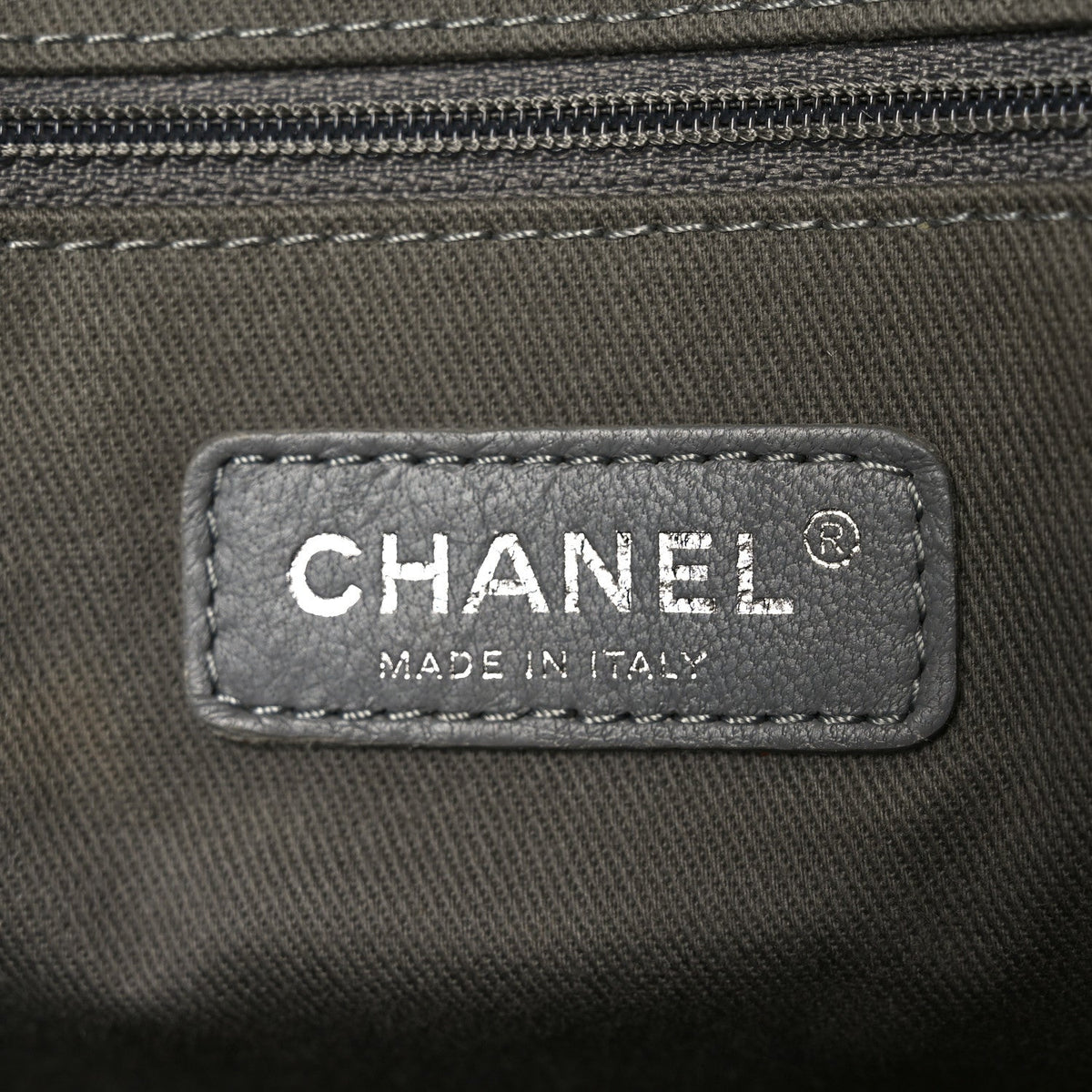 Denim Deauville Bowling Bag Grey