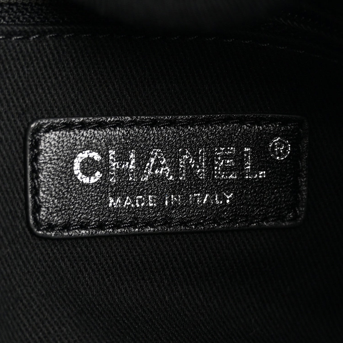 Canvas Pearl Medium Deauville Tote Black