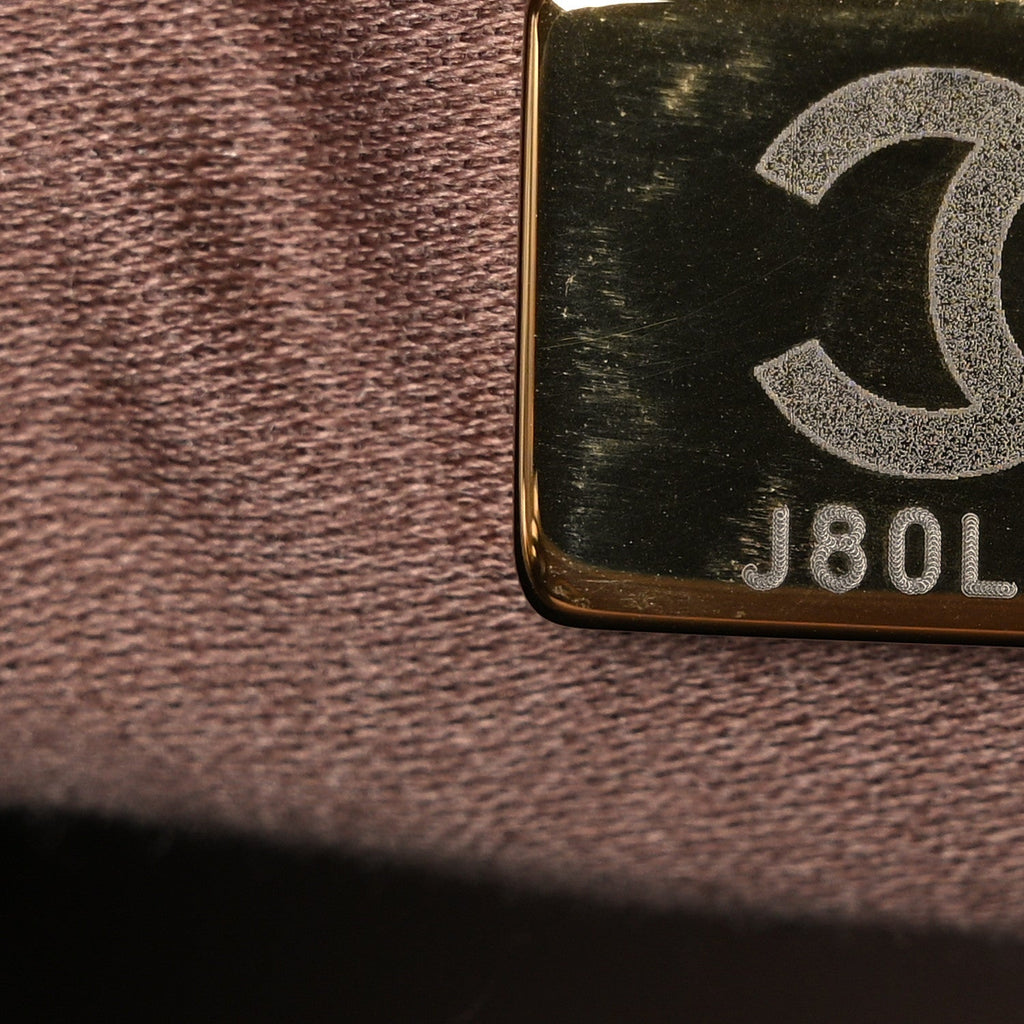 Caviar Quilted Medium Chanel 25 Handbag Brown