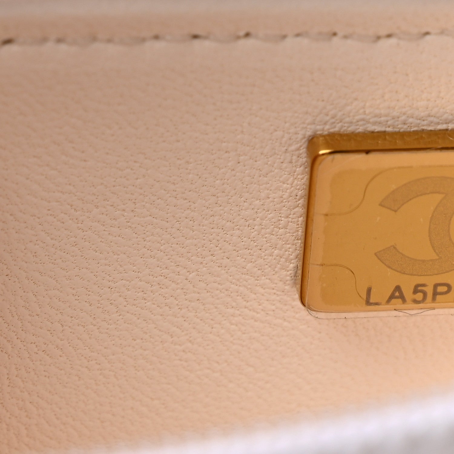 Lambskin Quilted Book Wallet On Chain WOC Black
