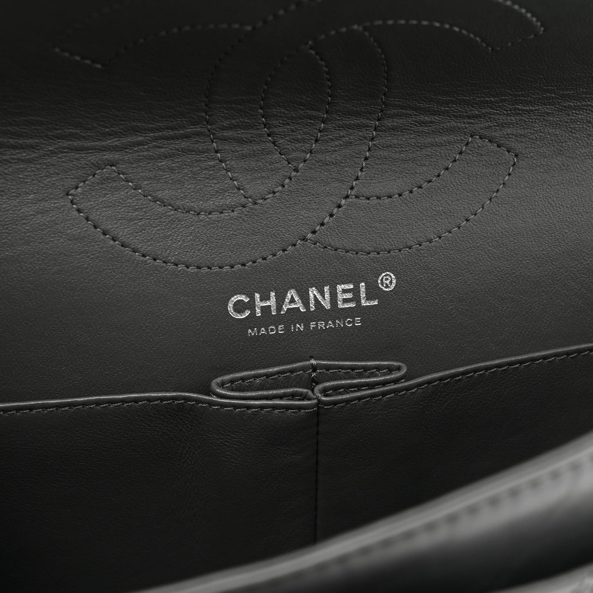 Aged Calfskin Quilted 2.55 Reissue 226 Flap Grey