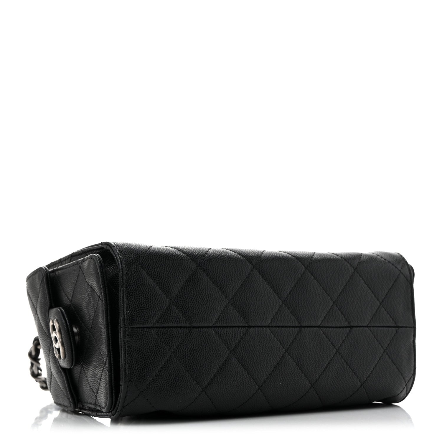 Caviar Quilted Mini Chanel 25 Handbag Black