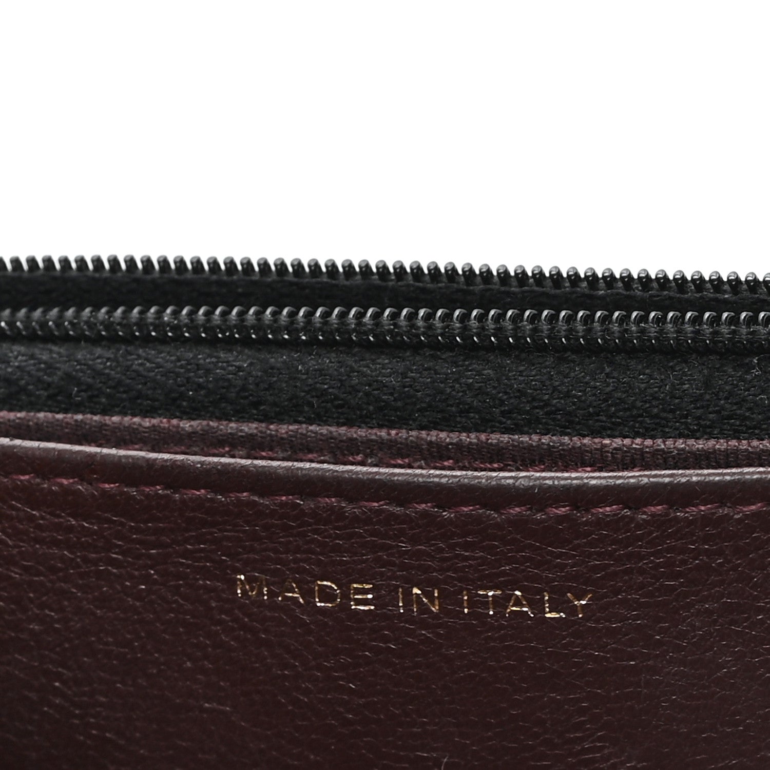 Lambskin Quilted Wallet On Chain WOC Black
