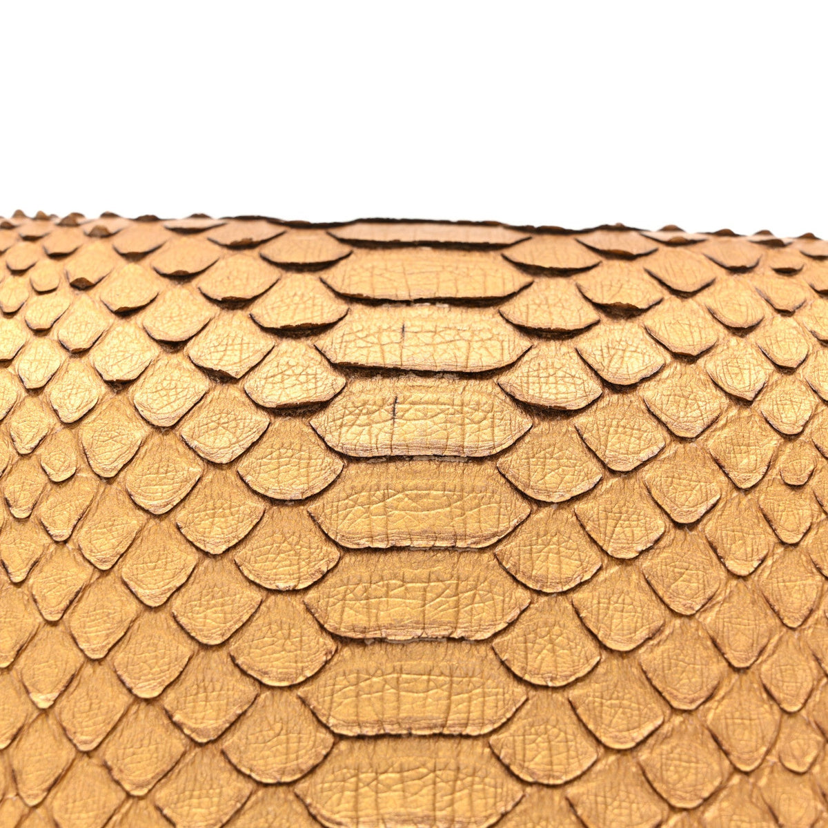 Metallic Snakeskin 2.55 Reissue 226 Flap Gold