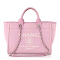 Mixed Fibers Small Deauville Tote Pink