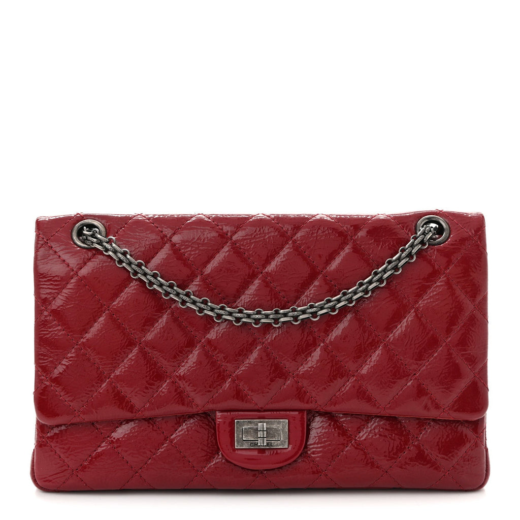 Patent Quilted 2.55 Reissue 226 Flap Red