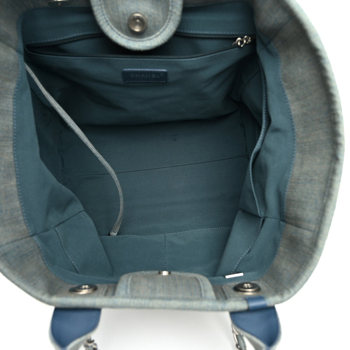 Denim Medium Deauville Tote Light Blue