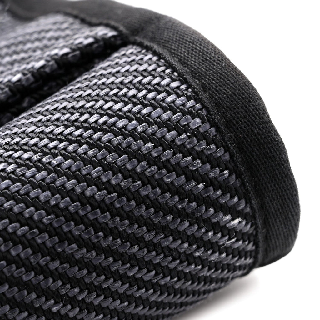 Mixed Fibers Calfskin Small Deauville Tote Black