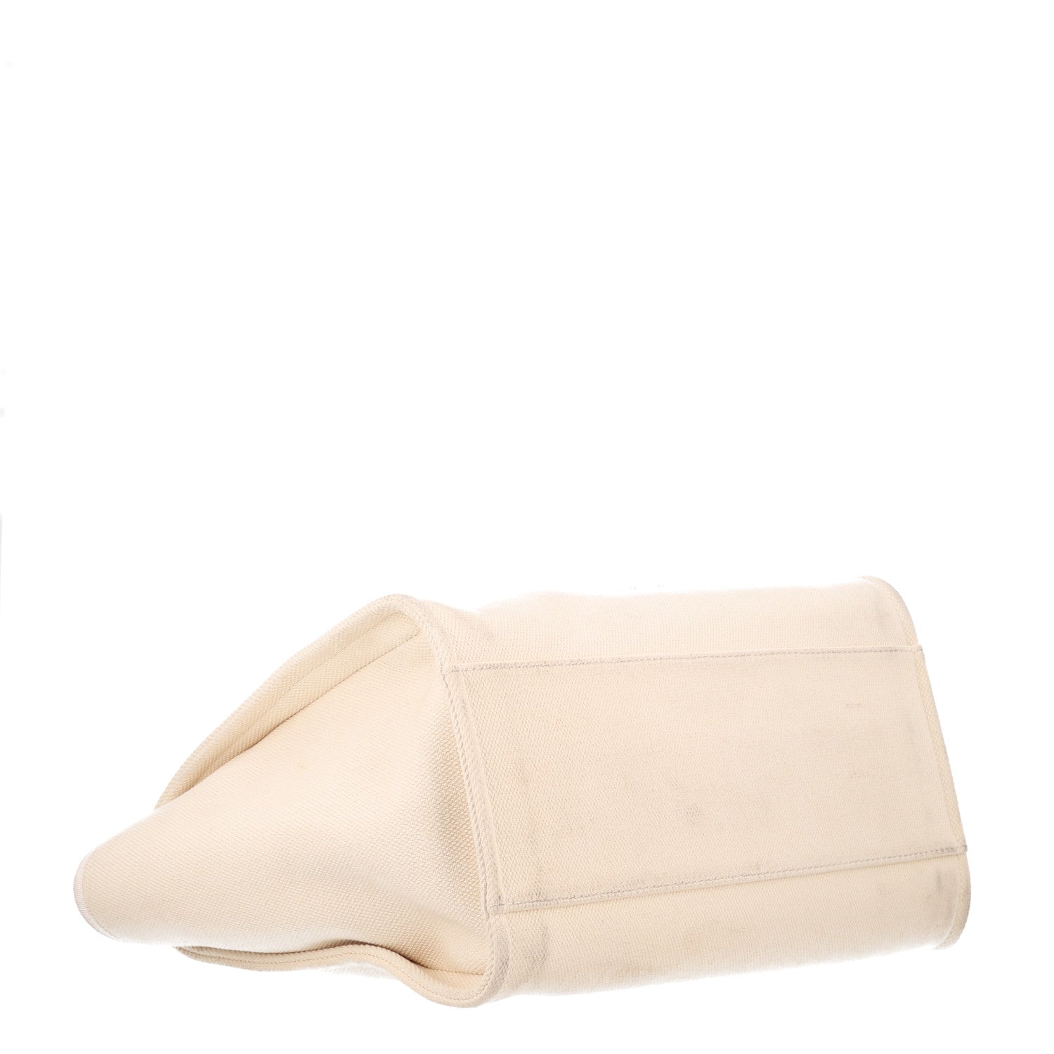 Canvas Pearl Medium Deauville Tote Ecru Beige