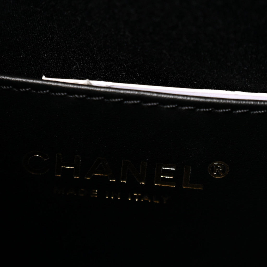 Caviar Quilted Mini Chanel 25 Handbag Black