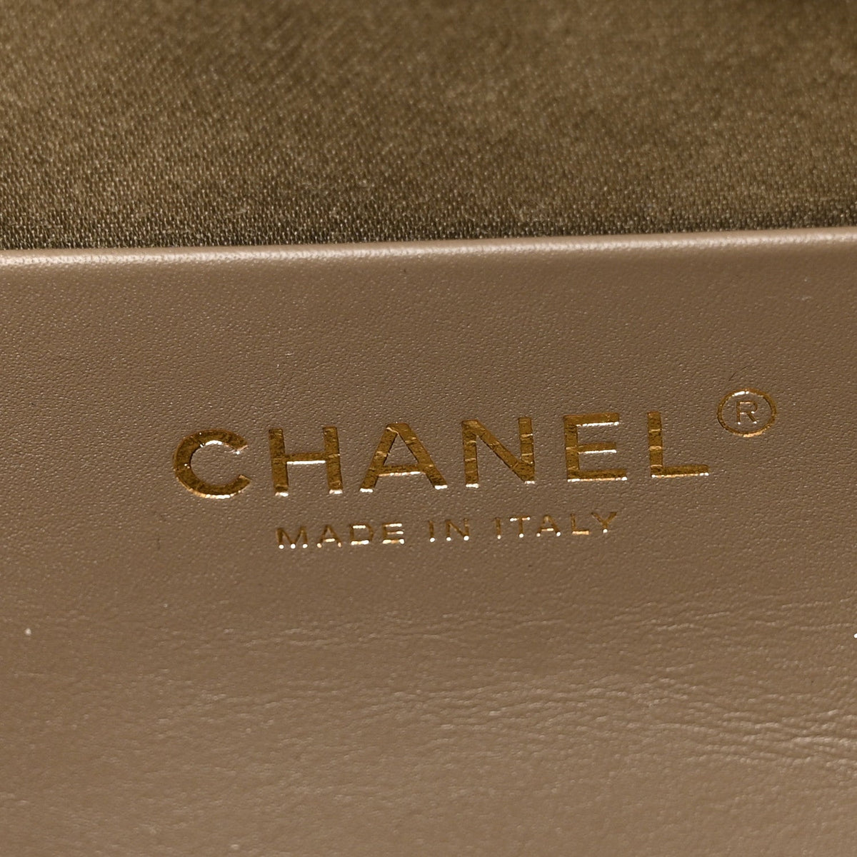 Pony Hair Mini Chanel 25 Handbag Dark Khaki