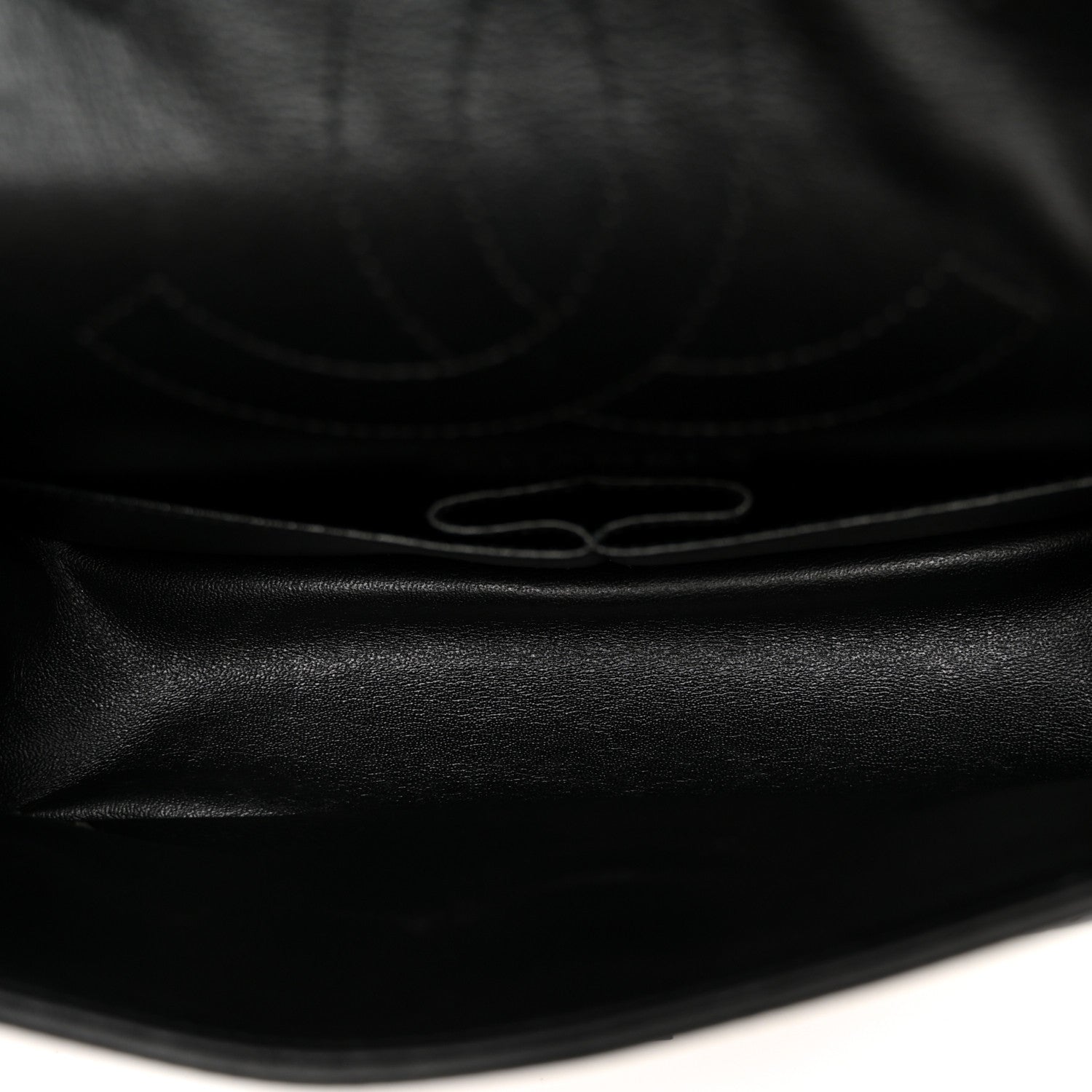 Aged Calfskin Chevron Quilted 2.55 Reissue 225 Flap So Black