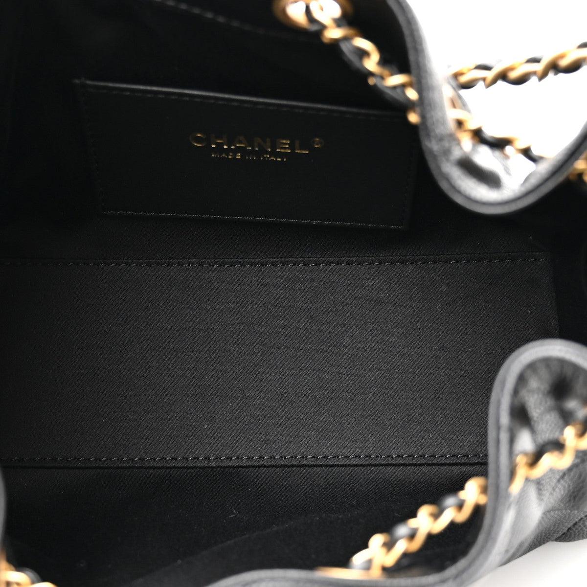 Caviar Quilted Mini Chanel 25 Handbag Black