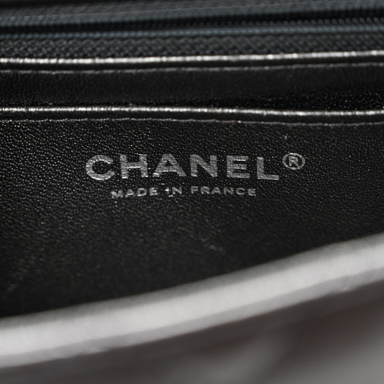 Metallic Sheepskin Quilted 2.55 Reissue Mini Flap Dark Silver
