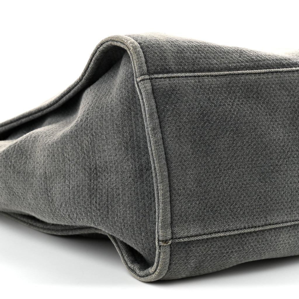 Canvas Medium Deauville Tote Grey