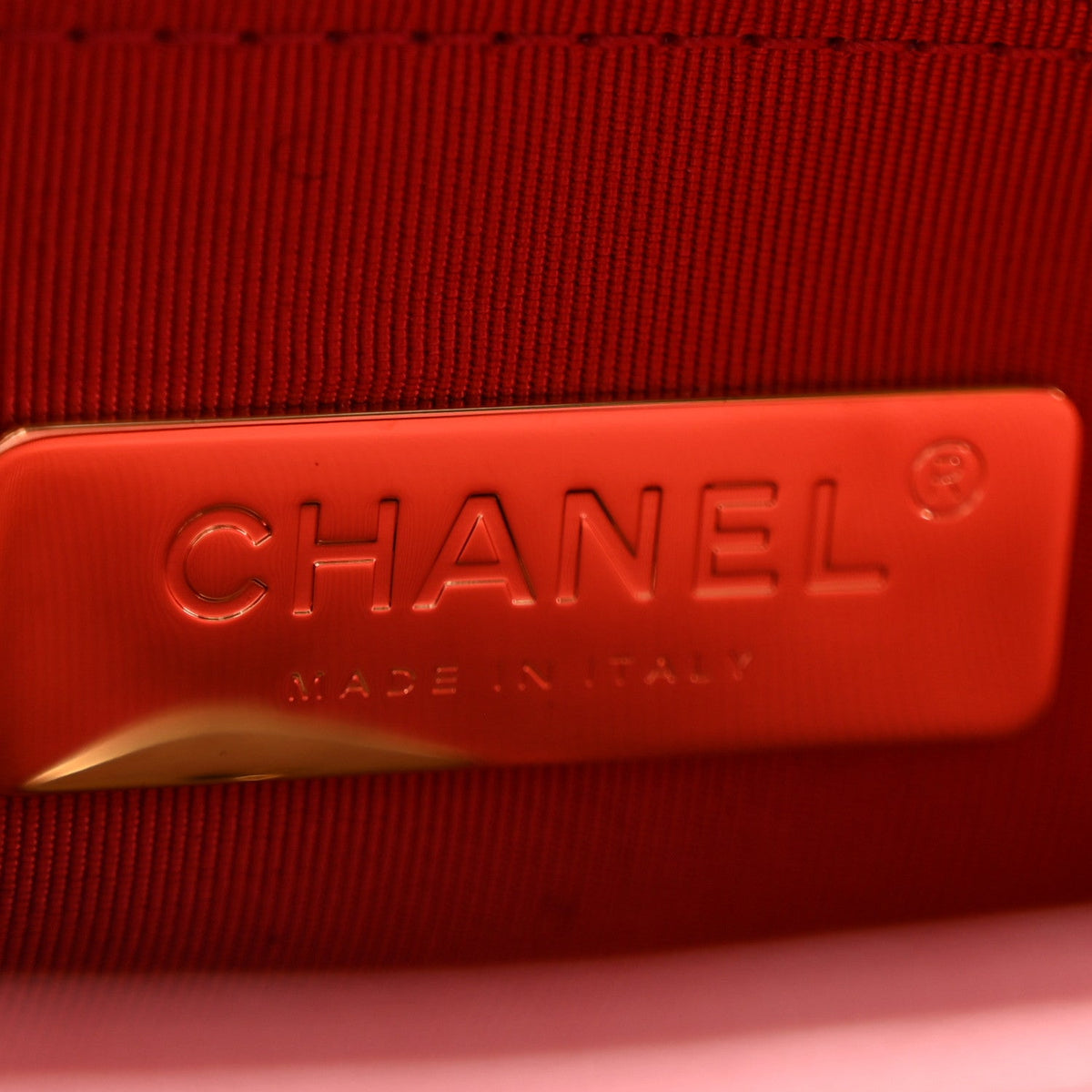 Goatskin Quilted Medium Chanel 19 Flap Red