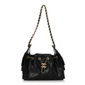 Caviar Quilted Mini Chanel 25 Handbag Black