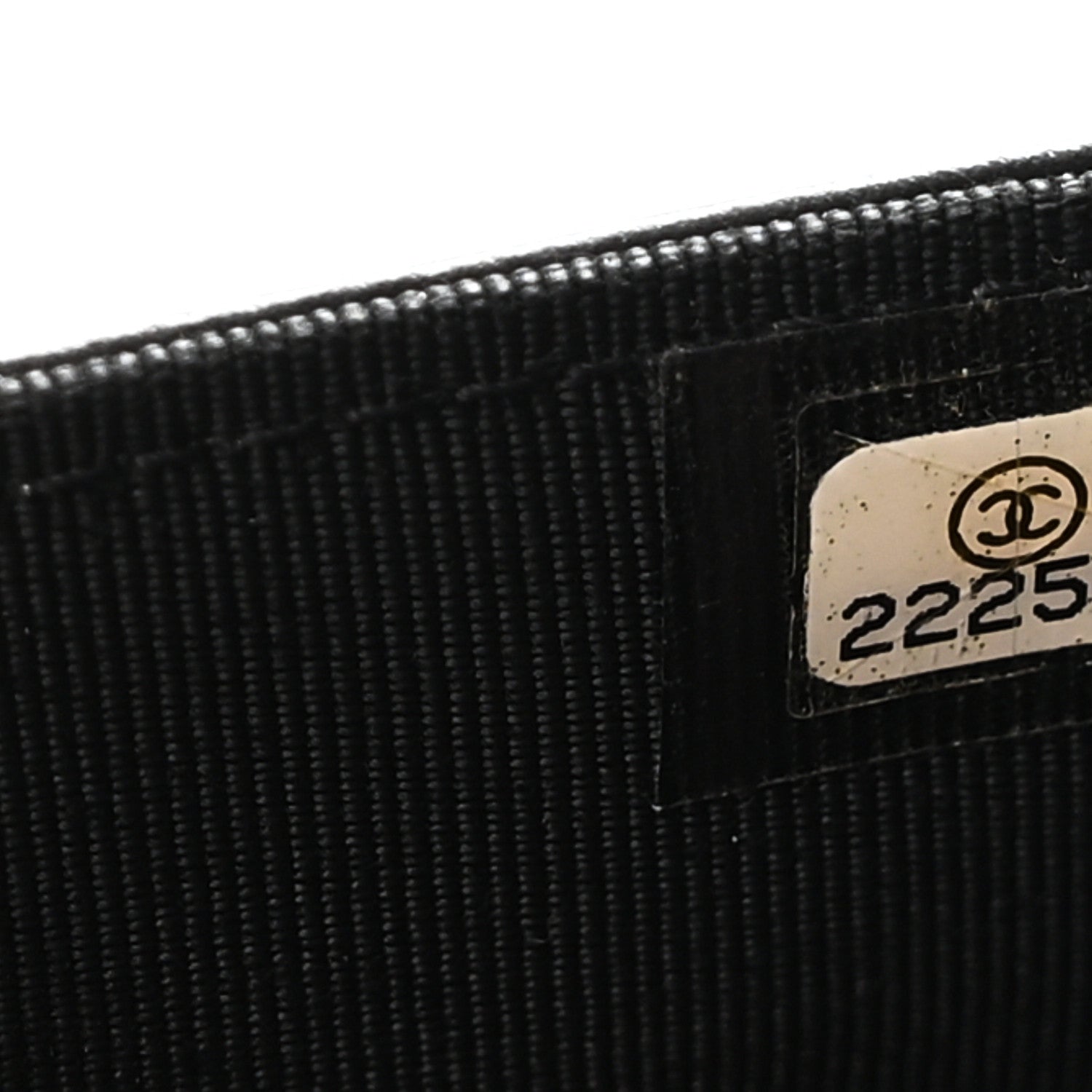 Aged Calfskin Lucky Charms Casino 2.55 Reissue Wallet on Chain WOC Black