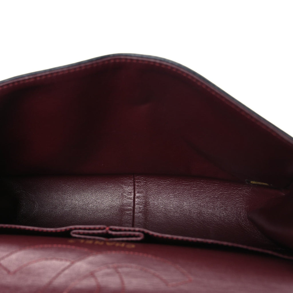 Aged Calfskin Quilted 2.55 Reissue 226 Flap Black