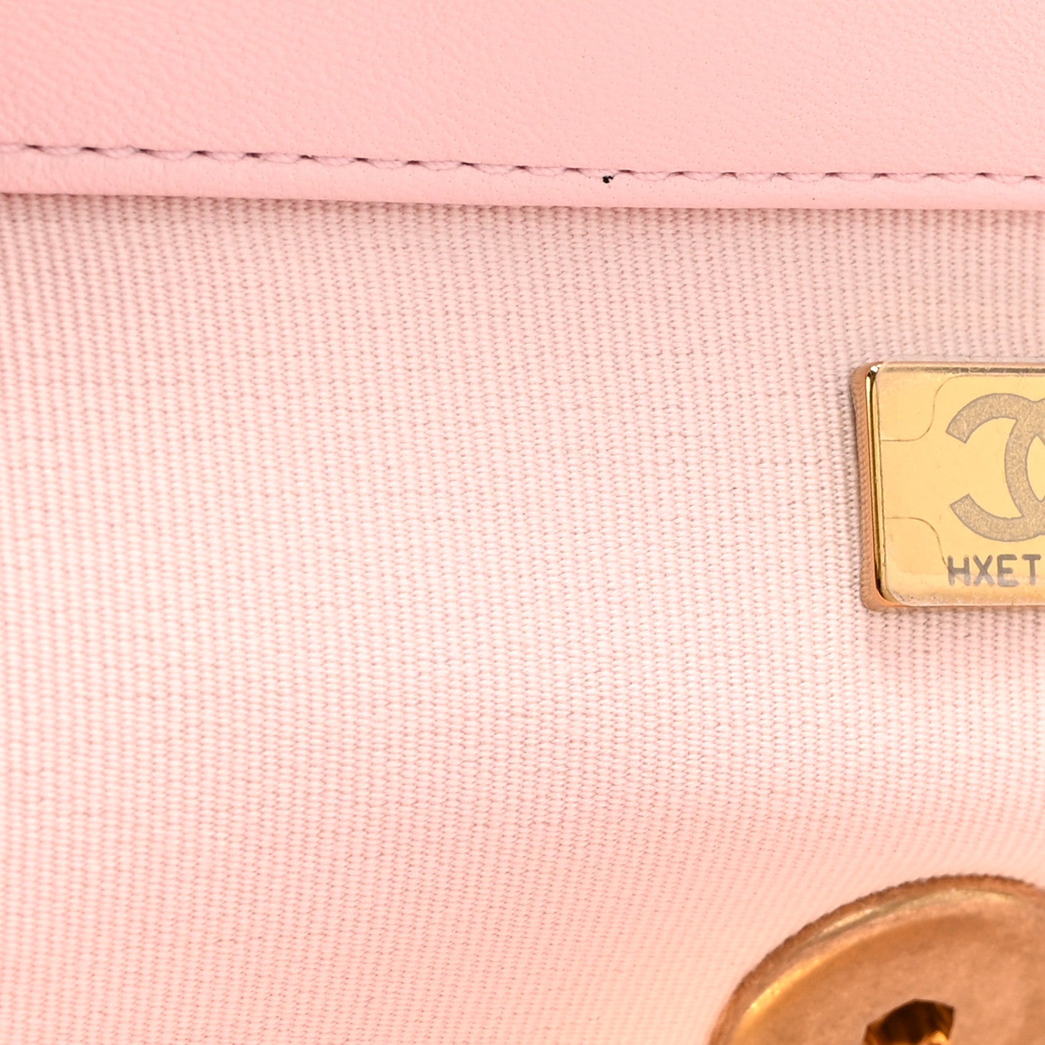 Lambskin Quilted Medium Chanel 19 Flap Light Pink