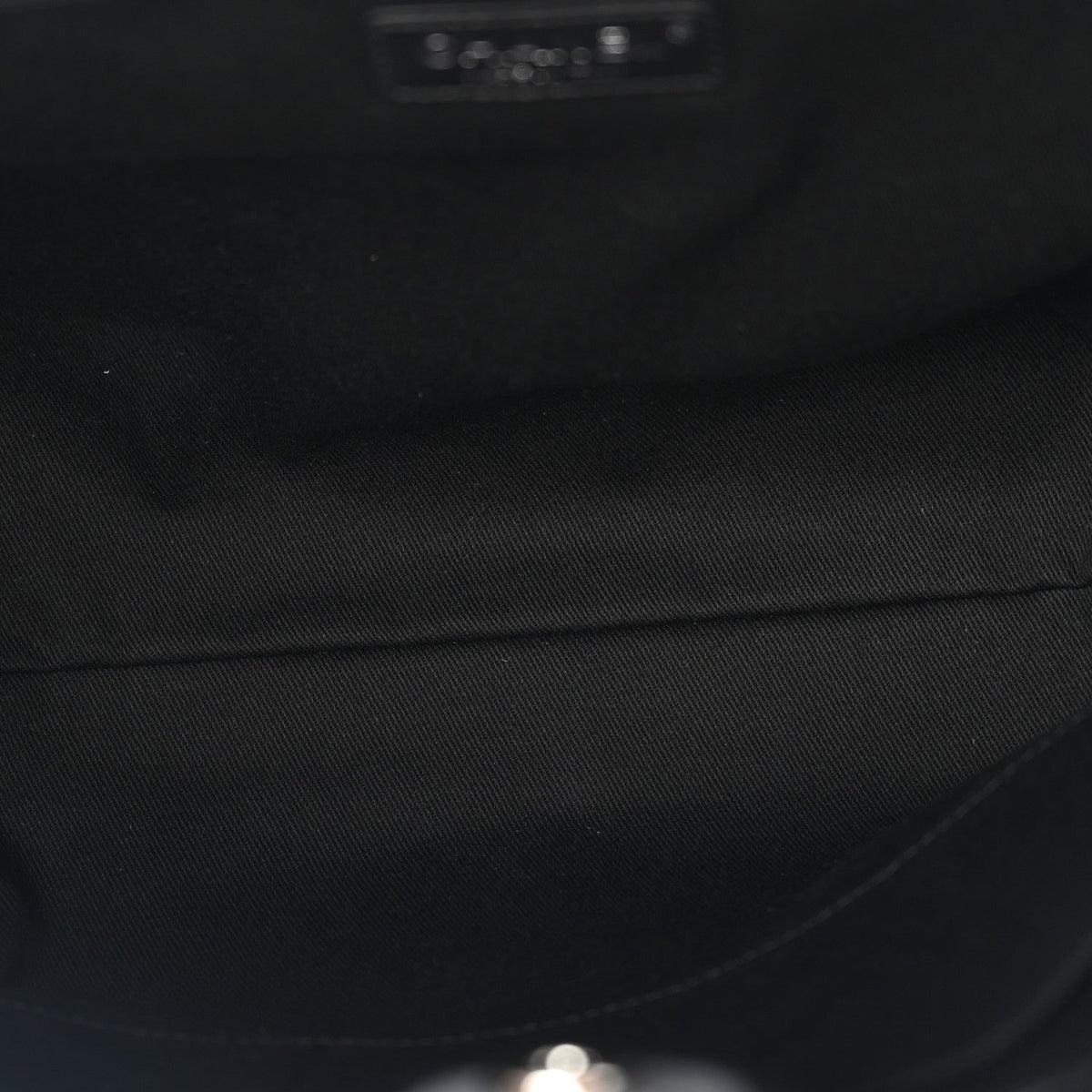 Canvas Sequin Small Deauville Tote Charcoal