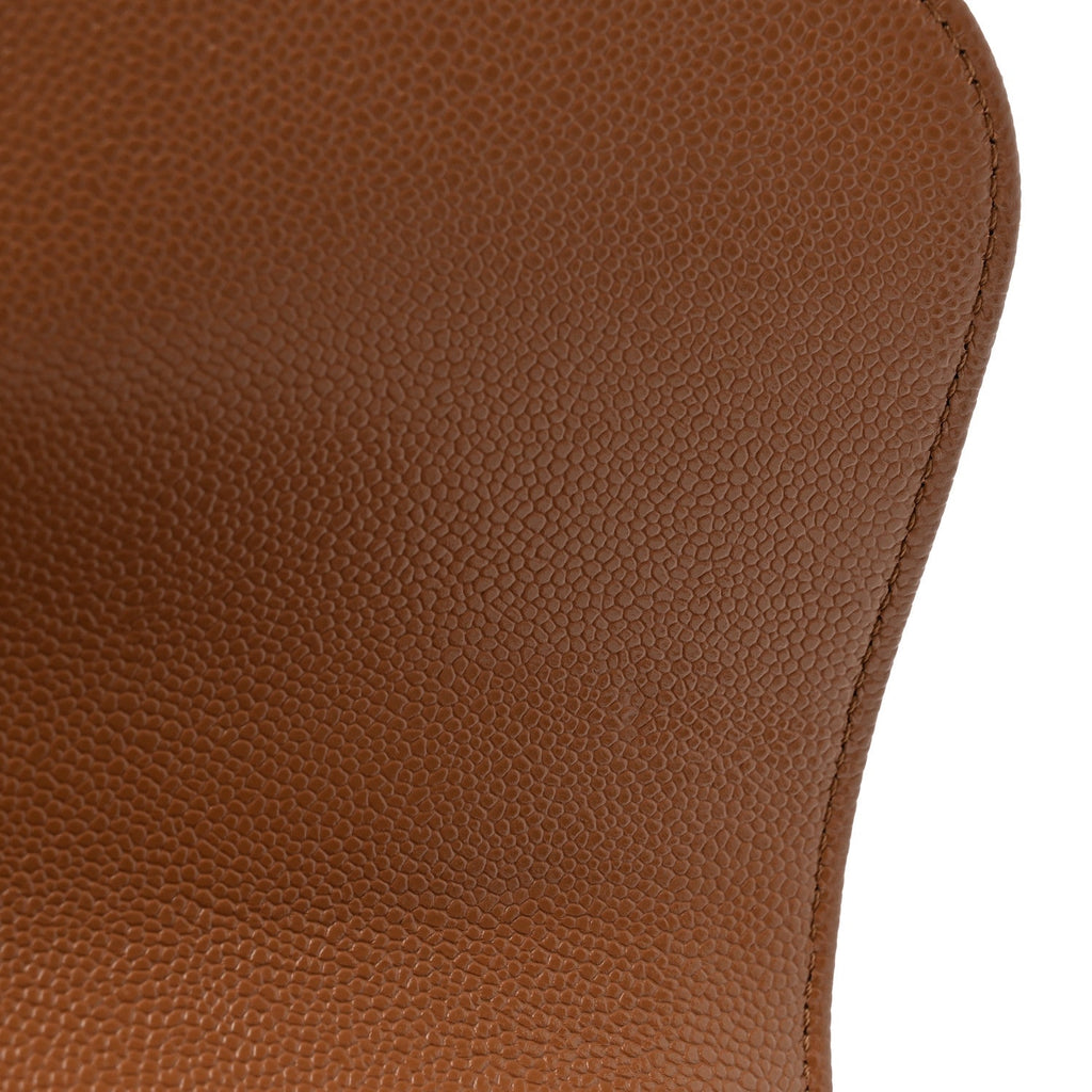 Caviar Quilted Medium Business Affinity Flap Brown