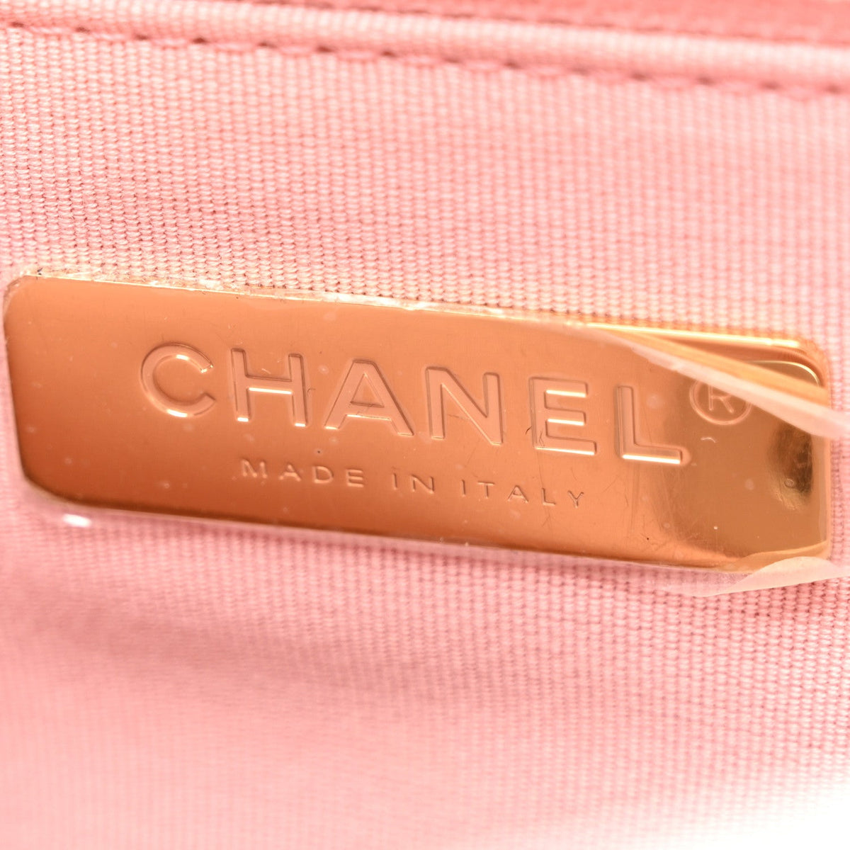 Lambskin Quilted Medium Chanel 19 Flap Light Pink