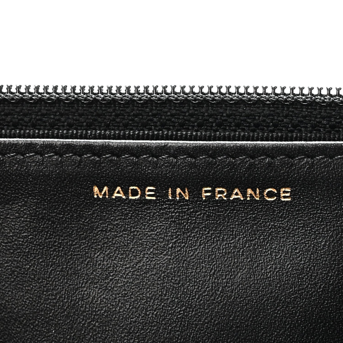 Aged Calfskin Lucky Charms Casino 2.55 Reissue Wallet on Chain WOC Black