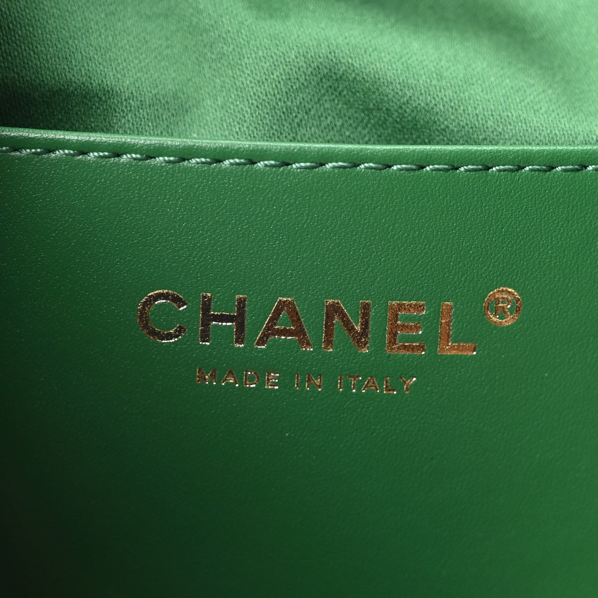 Caviar Quilted Mini Chanel 25 Handbag Green