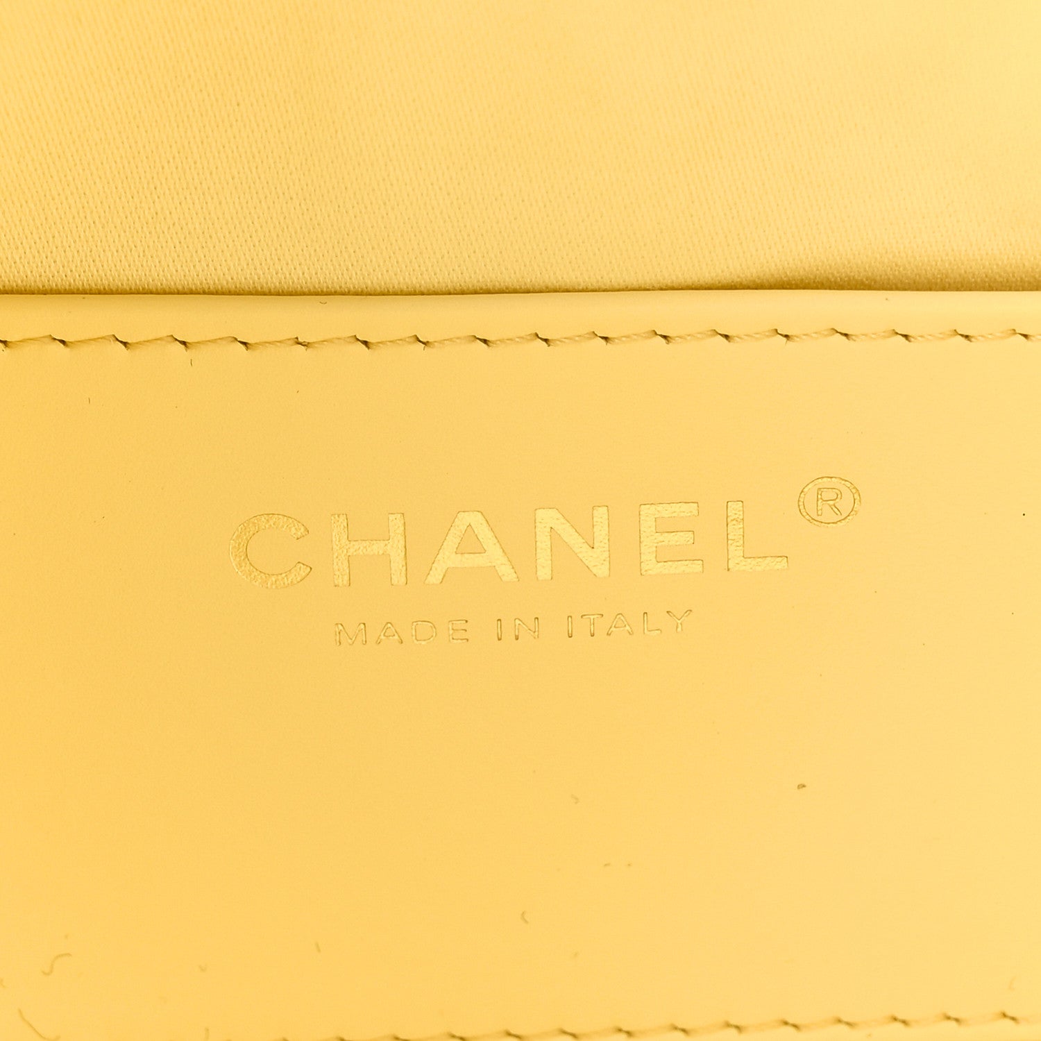 Caviar Quilted Mini Chanel 25 Handbag Light Yellow