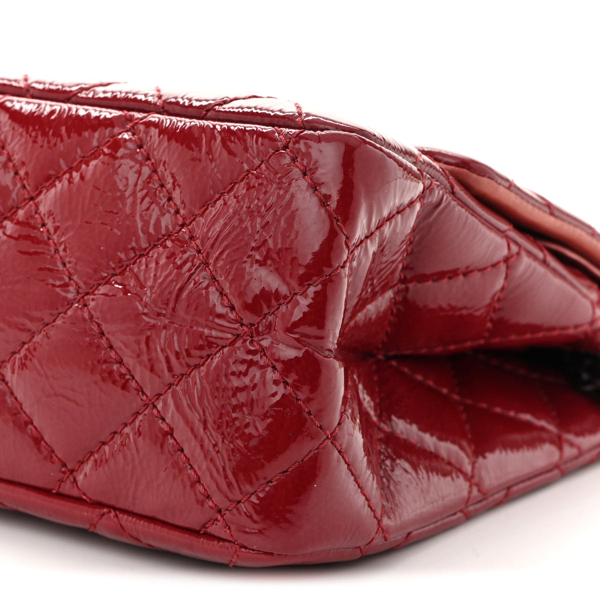Patent Quilted 2.55 Reissue 226 Flap Red