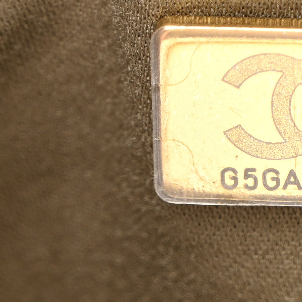 Pony Hair Mini Chanel 25 Handbag Dark Khaki