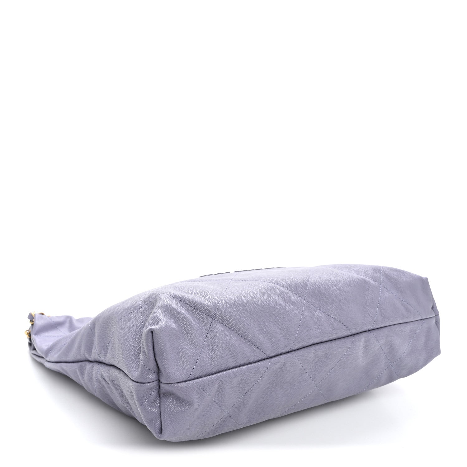 Shiny Caviar Quilted Monochrome Small Chanel 22 Light Purple