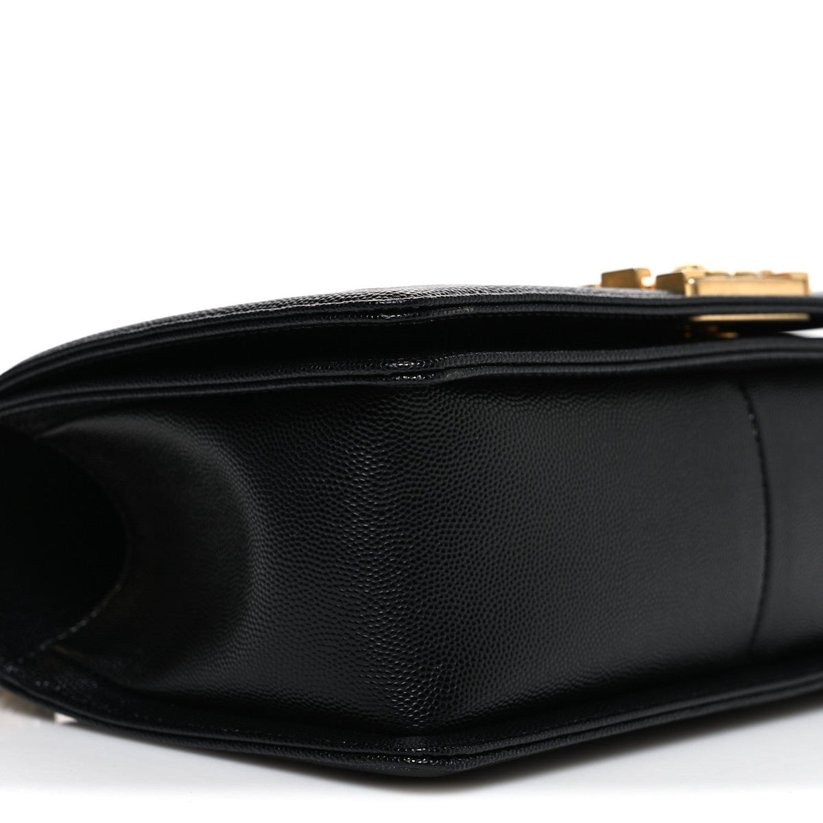Caviar Quilted Medium Boy Flap Black