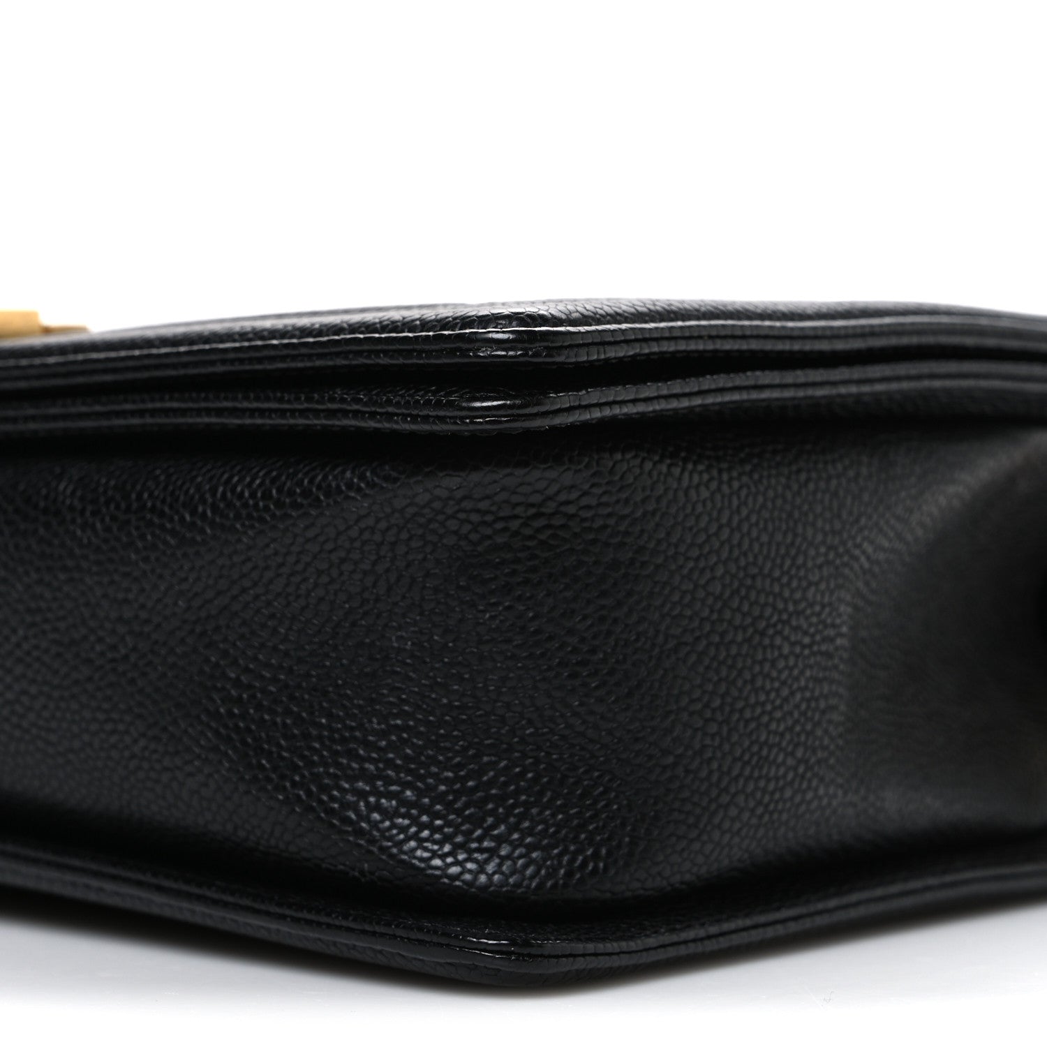 Caviar Quilted New Medium Boy Flap Black